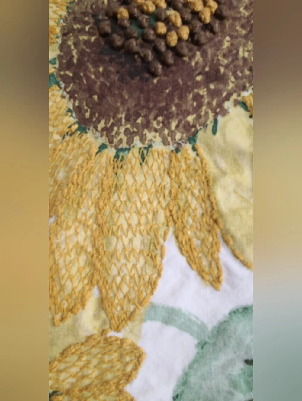 RARE (2) Pottery Barn SUNFLOWER EMBROIDERED Pillow Cover 16”x26” FALL HOLIDAY